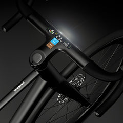 Built-in large colour display smart E-road bike